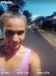 Finished 5 miles after being sick with COVID