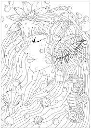 300 x 380 file type: Jellyfish Adult Coloring Pages Coloring And Drawing
