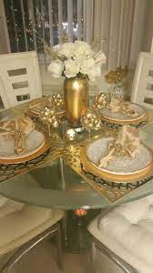 Monaco Placemat Set Of 4 Gold Color Guide Trends Z Gallerie Dinning Table Decor Dining Room Table Decor Dining Table Decor