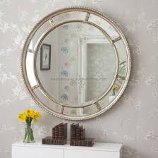 Sold and shipped by spreetail. China Silver Mirror Frame Decorative Wall Round Mirror China Mirror Wall Mirrors