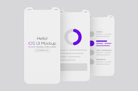 User interface & design elements. Ui Design Mockup Mockup Daddy