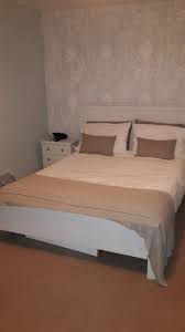 Josette Laura Ashley Wallpaper Feature Wall Bedroom Inspirations Beautiful Bedroom Inspiration Blue Bedroom