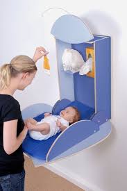 This Is Such A Better Idea Than A Regular Changing Table Stow And Go Baby Changing Tables Wall Mounted Changing Table Foldable Changing Table