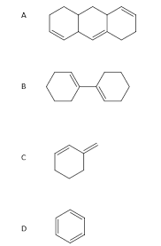 Identify The Compounds A H That Have A Conjugated System Study Com