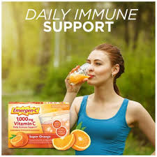 You should not use ascorbic acid if you have ever had an allergic reaction to a vitamin c supplement. Emergen C Super Orange Vitamin C Dietary Supplement Drink Mix 9 6 Oz Instacart