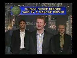 David letterman has been doing top 10 lists since before it was cool (since 1985, to be exact). Nascar On Letterman Youtube