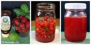 Natural Fruit Herb Honey Syrups