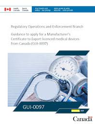 Notary acknowledgment from a to z. Guidance To Apply For A Manufacturer S Certificate To Export Licenced Medical Devices From Canada Gui 0097 Canada Ca