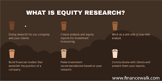 At the core of the position, it requires analysts to closely review and evaluate a financial element and write a report about it. Equity Research The Best Career Guide In 2021