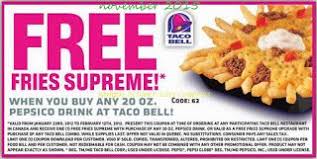 Free Printable Coupons Taco Bell Coupons Taco Bell Coupons Free Printable Coupons Taco Bell
