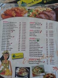 Check spelling or type a new query. The Menu Picture Of Waroenk Kito Jakarta Tripadvisor