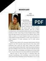 Atau balikan terhadap hasil evaluasi (depdiknas, 2008). Panduan Pengembangan Bahan Ajar
