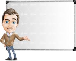 Use them in commercial designs under lifetime, perpetual & worldwide rights. Young Male Teacher Cartoon Character Showing On Big Whiteboard Graphicmama