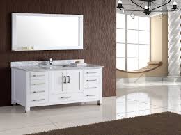 60 sheffield single bathroom vanity with square sink in gray. Palmera 60 Inch White Single Sink Bathroom Vanity