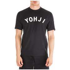 y 3 short sleeve t shirt crew neckline jumper yohji letters y 3 cloth