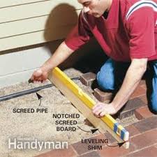 Though concrete patios are highly durable, when there are issues it can be costly to fix. Raising Patio Pavers Diy