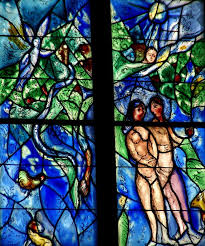 Mainz Stephanskirche Chagall Fenster Adam Und Eva Chagall Window Adam And Eve Chagall Paintings Marc Chagall Adam And Eve