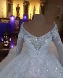 Luxury Styles Video Wedding Dresses Lace Sparkly Wedding Dress Ball Gowns Wedding