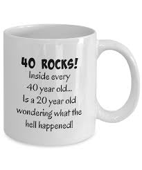 The gift of a life experience is. 1979 40th Birthday Gifts For Women Men Mom Dad Male Woman Man Wife Husband Guys Fun Gag Gift Present Happy 40 Year Old Coffee Mug Tea Cup