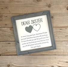 Gift For My Sister On Her Birthday Reverse Canvas Gift For Sister Birthday Gifts Wedding Gift Little Sister Gifts Birthday Gifts For Sister Sister Gifts