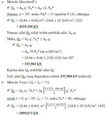 Pondasi dangkal digunakan apabila kedalaman tanah baik. Contoh Soal Dan Jawaban Rekayasa Pondasi 1 Contoh Soal Terbaru