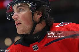 Justin Danforth of the Columbus Blue Jackets collides with Trevor van...  News Photo