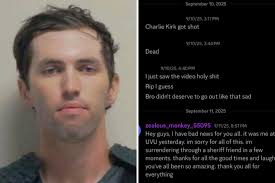 1/9 BREAKING: Tyler Robinson just confessed