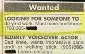 We have lots of singles who have always been looking to meet somebody just like you! Classified Ads Are Written By People Who Live On The Border Of Humor And Wtf 22 Pics Work Humor Funny News Funny Headlines