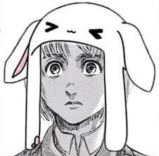 Armin In A Bunny Hat In 2021 Armin Anime Catboy Attack On Titan Anime