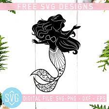 Free Free 198 Vector Mermaid Svg Free SVG PNG EPS DXF File