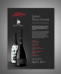 Black Flyer For Wine Company Wine Brochures Flyer Wine Design