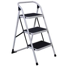 The livebest ladder is one of our favorites for a reason. Home Use 3 Step Short Handrail Iron Ladder Black White Portable Folding Step Step Ladder Household Tools Step Stools Step Ladders Aliexpress