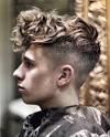 Shaved Sides Curly Top Female