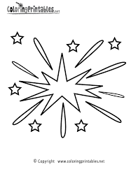 New Year S Fireworks Coloring Page Printable Coloring Pages New Year Fireworks How To Make Fireworks