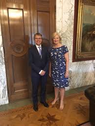 Försvarsdepartementet على X: "State Secretery Jan Salestrand discussed  security in the Baltic Sea with Principal Deputy Assistant of State Elisabeth  Millard. https://t.co/0YnZ8dneAc"