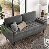 Mercury row garren 75.6 square arm sofa. Mercury Row Garren Sofa Wayfair