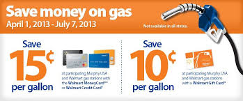 Chase dom gas million mile secrets. Walmart Rollbacks On Gas With Purchase Using Walmart Gift Card Or Murphy Credit Card Valid 4 1 13 7 7 13 Walmart Gift Card Money Centers Gas Prices