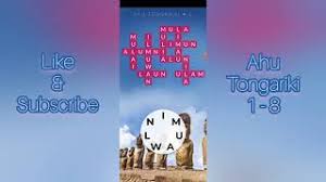 Solution words of wonders ahu tongariki 5: Kunci Jawaban Wow Words Of Wonders Ahu Tongariki 1 8 Chile Youtube