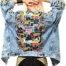 Star Wars Jean Jacket Jean Jacket Outfits Jackets Jacket Outfits