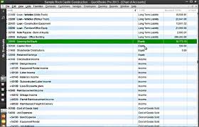 working with quickbooks pro 2013 chart of accounts part 2