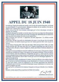 L'appel du général de gaulle qui changera l'histoire. Un Grand Moment D Histoire Loire Les Marais