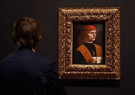L'œuvre picturale de léonard de vinci incontestablement, la plus célèbre des peintures de léonard de vinci est la joconde, dite aussi « portrait de mona lisa », une huile sur bois achevée vers. Leonard De Vinci Au Louvre L Exposition Du Siecle