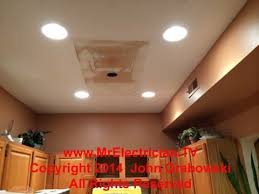 There are other instances when changing the size of the ceiling hole may be necessary. Recessed Lighting In A Condominium Kitchen