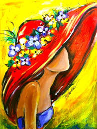Spring Diva Happy Paintings Painting Art
