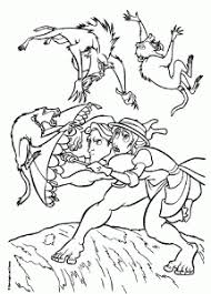 If you want colored picture to print then click print link for color. Tarzan Free Printable Coloring Pages For Kids