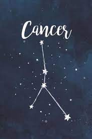 Cancer zodiac sign traits emotional, intuitive, and practically psychic; Cancer Astrology Zodiac Star Sign 6x9 120 Page Lined Journal Notebook By Not A Book