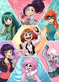 Wie der name der seite euch bereits verrät , werden hier viele bilder von my hero academia girls gepostet ! Boku No Hero Academia Girls Print My Hero Hero Girl Hero Wallpaper