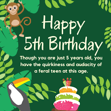 We did not find results for: Cute Happy 5th Birthday Wishes Birthday Messages For 5 Years Old