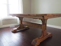 Double Pedestal Farmhouse Table Double Pedestal Dining Table Farmhouse Table Legs Farmhouse Table With Bench