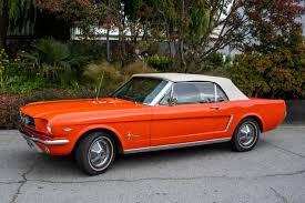 For Sale 1965 Ford Mustang Convertible Orange 289ci V8 3 Speed Stangbangers Ford Mustang Convertible Mustang Convertible Ford Mustang
